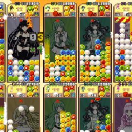 Raining Blobs one player capture